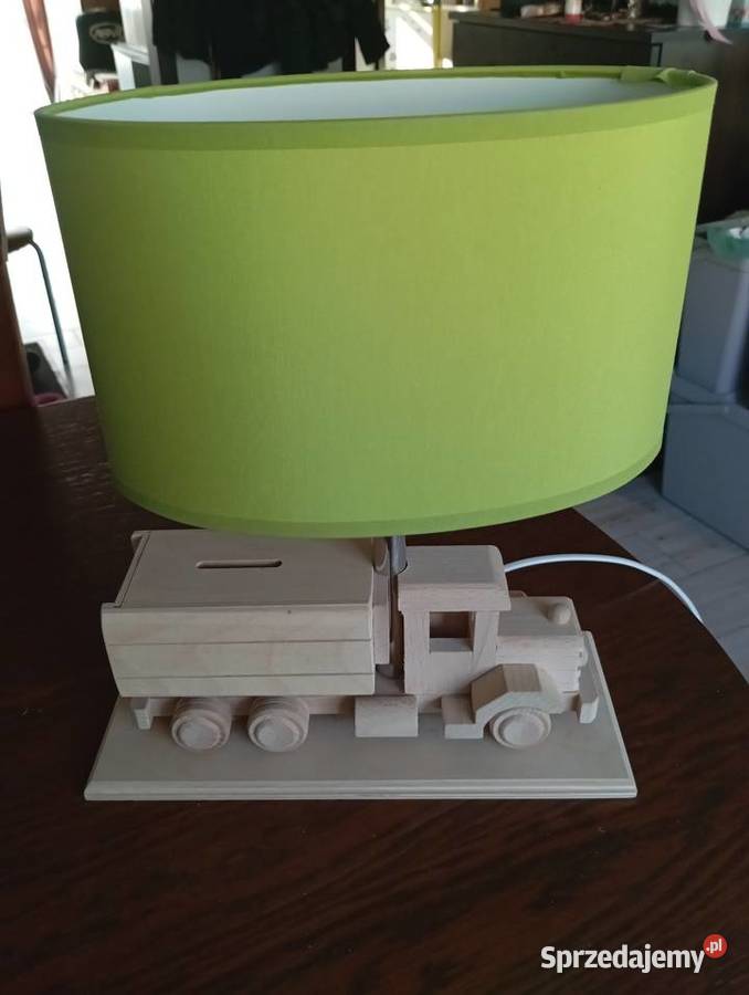 Lampka skarbonka abażur mazowieckie