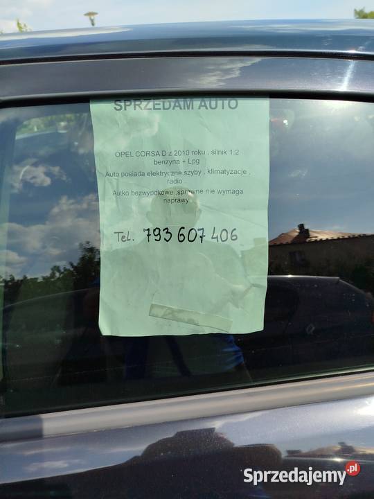 Opel Corsa D śląskie Wręczyca Wielka