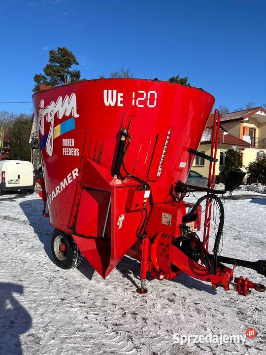 Wóz paszowy paszowóz 12m3 AGM SILOFARMER Kuhn