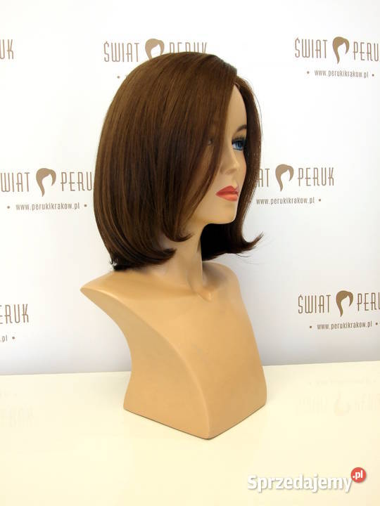 Peruka półdługa z włosa naturalnego Kielce