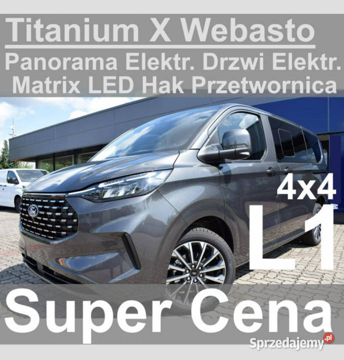 Ford Tourneo Custom L1 4x4 170 Titanium X wielofunkcyjna kierownica Tourneo Custom