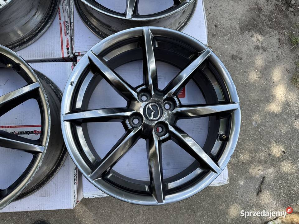 Alufelgi 17x7j 4x100 ET45 Mazda MX5 ND Samochodowe Środa Wielkopolska