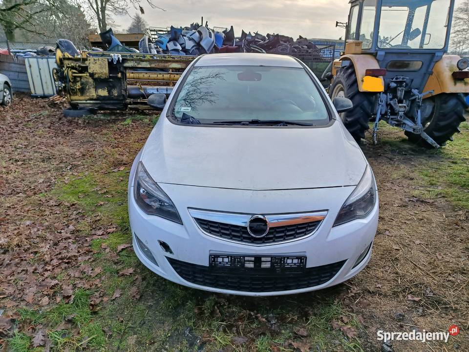 Opel Astra J 2011 r dawca części kod lakieru Z