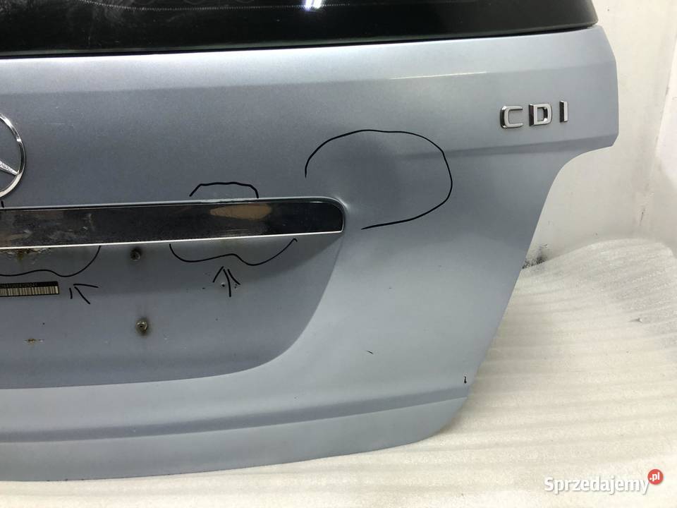 KLAPA BAGAŻNIKA MERCEDES W164 C349 osobowe