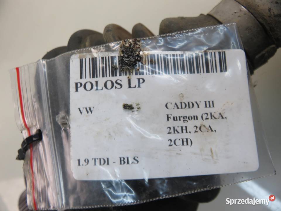 PÓŁOŚ LEWA PRZEDNIA VW CADDY III 19 TDI BLS