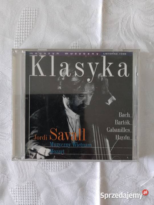 CD Klasyka Jordi Savall Bach Mozart Haydn Bartók Kultura i Rozrywka Poznań sprzedam