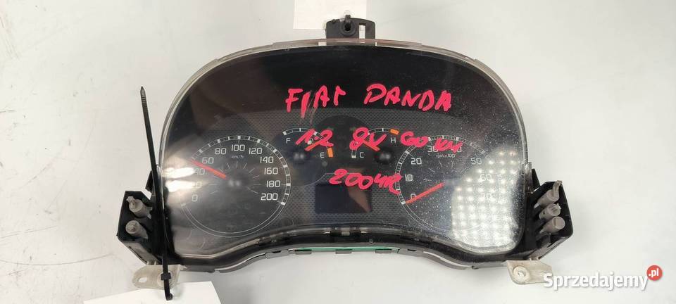 LICZNIK ZEGAR FIAT PANDA 51711237 Pozostałe Lipno