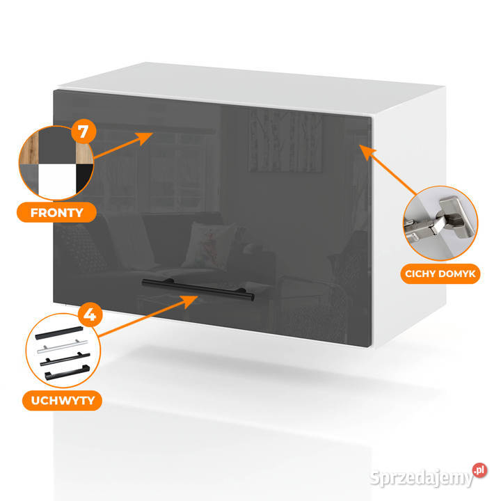 Szafka Kuchenna Wisząca Okapowa Modulowa 60 warmińsko-mazurskie Elbląg sprzedam