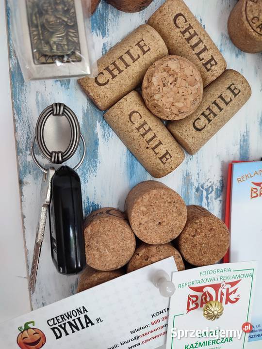 Deska korkowa na zapiski biżuterie biuro Poznań