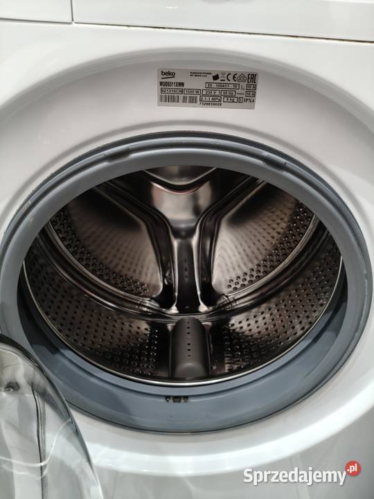 Pralka Beko slim model WUE6511XWW stan