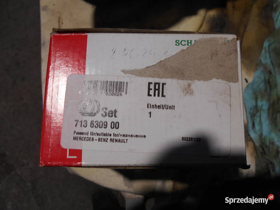 Łożysko koła całość 450 osobowe Szczecin