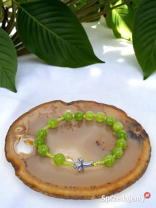 Bransoletka różaniec dziesiątka różańca z Warszawa sprzedam