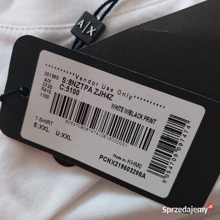 Armani Exchange XXL t shirt męski Nowy Tarnów sprzedam