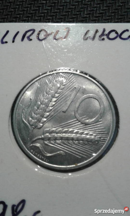 10 lirów Włochy 1998 r UNC Konin sprzedam