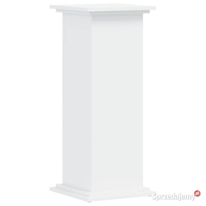 Stojak na rośliny biały 33x33x80 WM852969