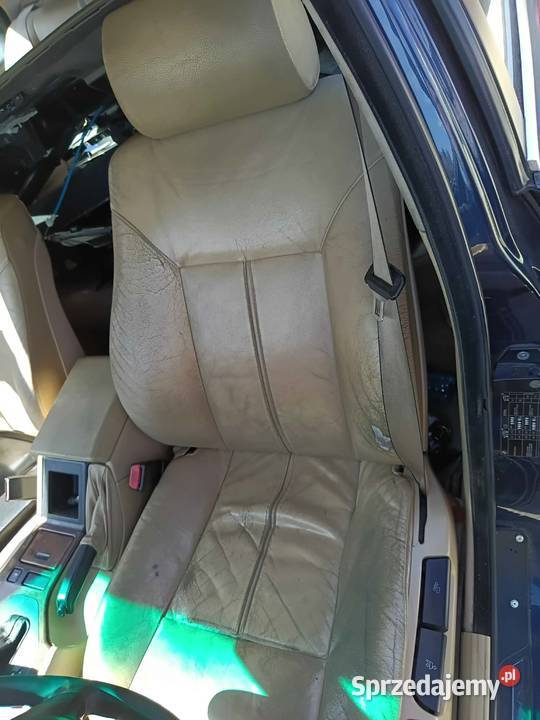 Fotele skórzane komplet z boczkami BMW E39 sedan Bodzentyn