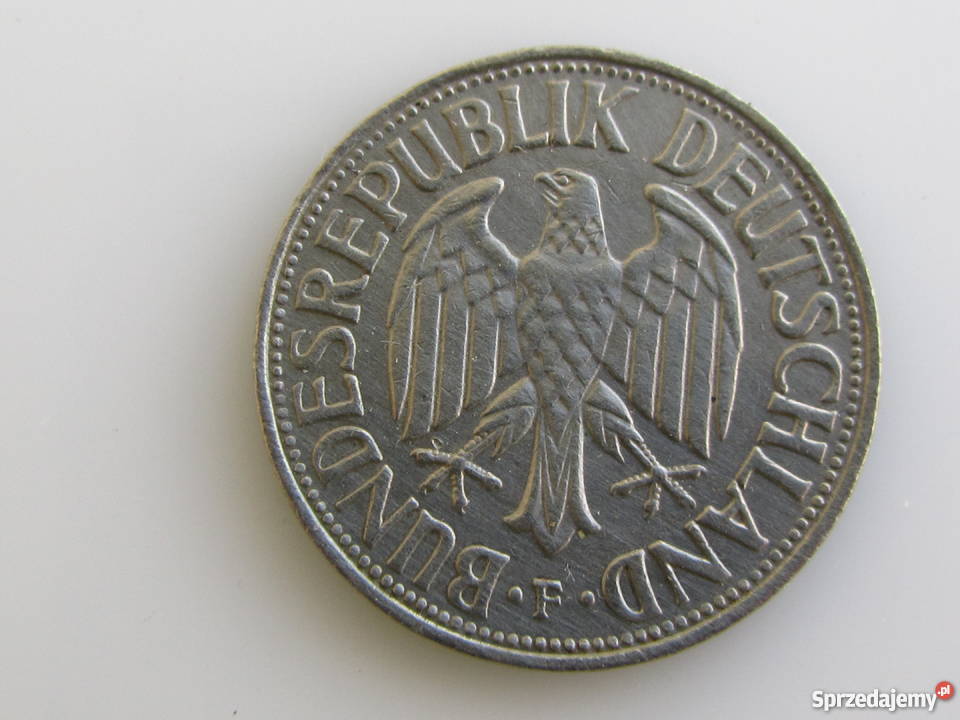 Moneta 1 Marka 1971 Niemcy Republika Federalna Numizmatyka Olecko sprzedam
