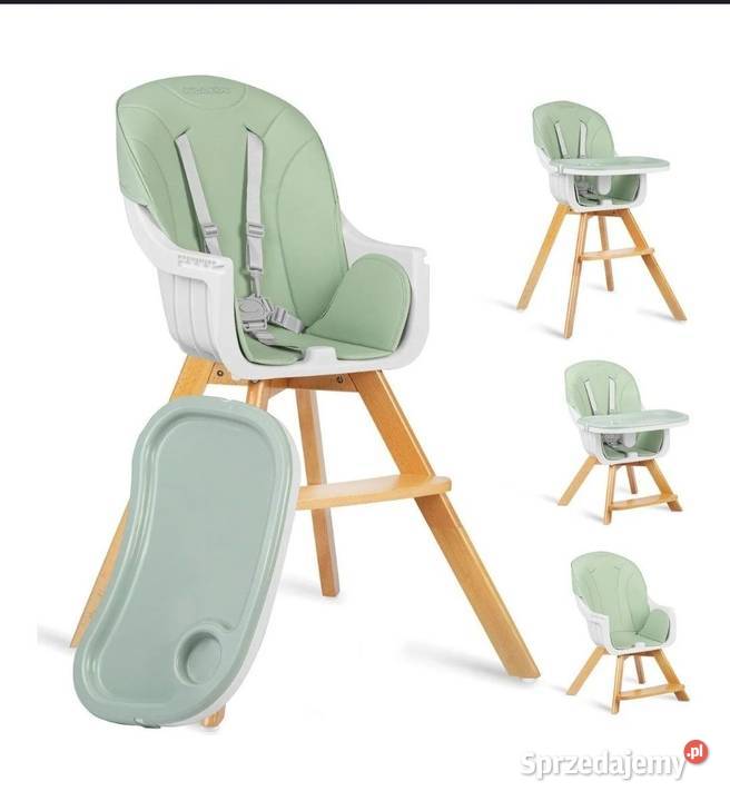 Drewniane krzesełko do karmienia Ricokids Bytom