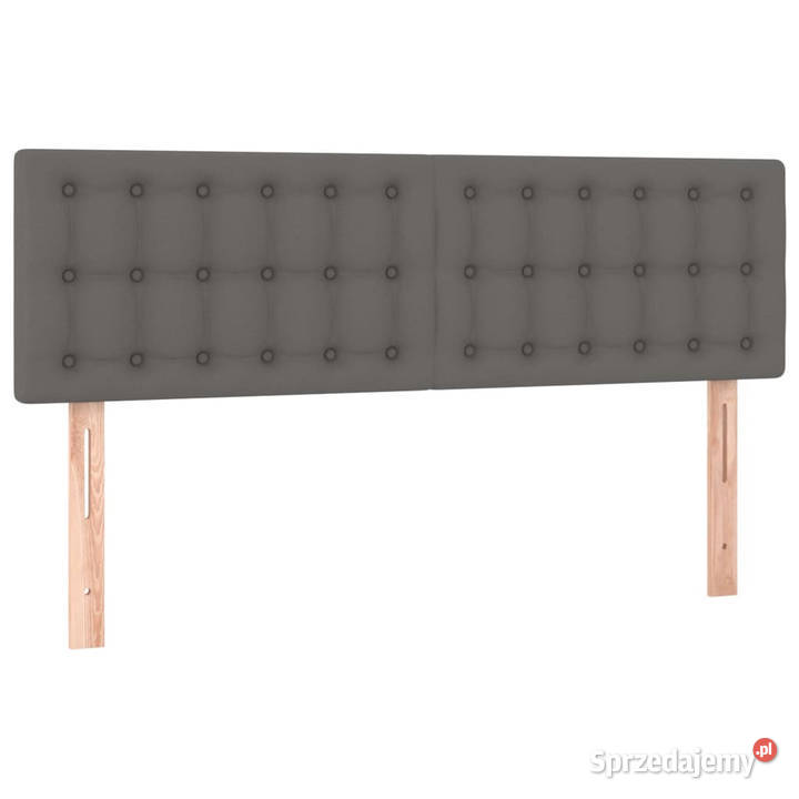 Zagłówek do łóżka z LED szary 144x5x7888 Warszawa