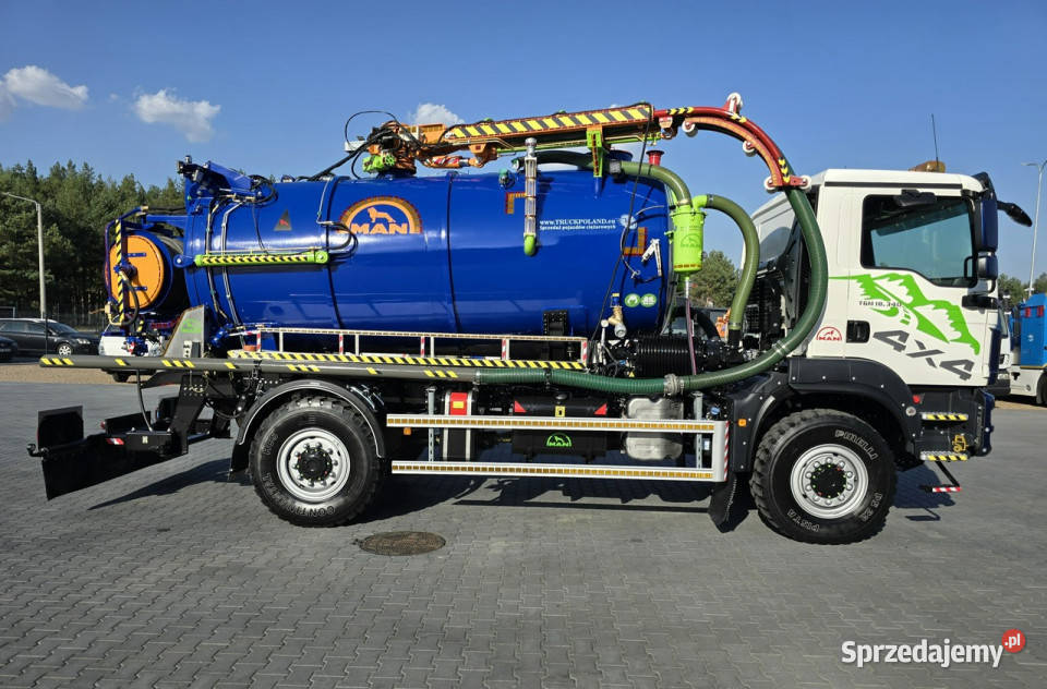 MAN 4x4 WUKO GAMON PW8 do zbierania odpadów Samochody ciężarowe Daleszyce sprzedam
