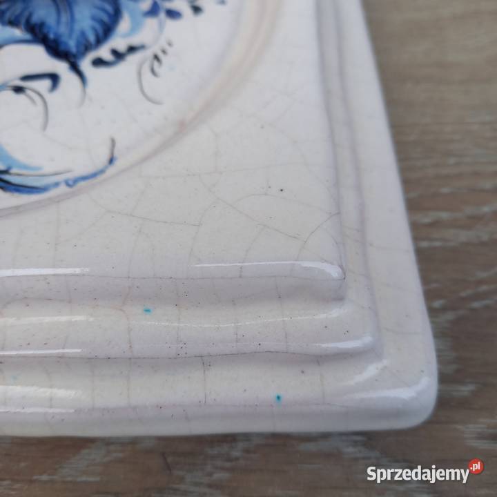 Dekoracyjny ceramiczny kafel kwiat róża