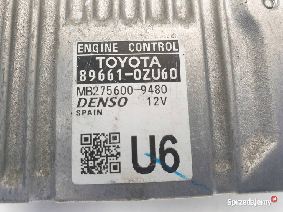 Toyota Auris II 18 Hybrid STEROWNIK SILNIKA osobowe Chełm