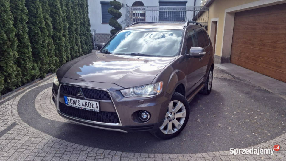 Mitsubishi Outlander 23 177 Xenon Pół Skóry centralny zamek