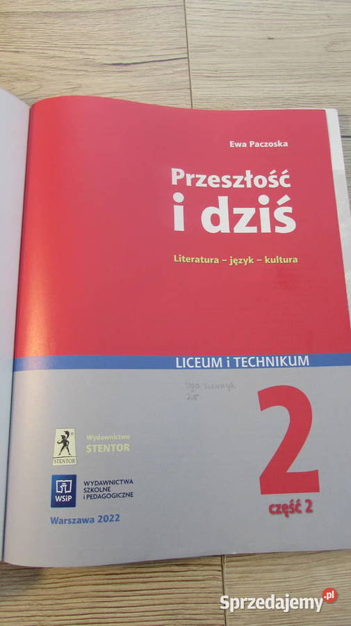 Podręcznik Przeszłość i dziś 2 liceum i