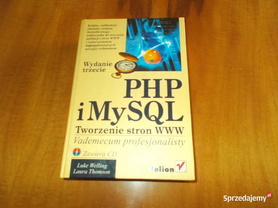 PHP o MySQL Tworzenie stron WWW Książki naukowe i popularnonaukowe Kraków sprzedam