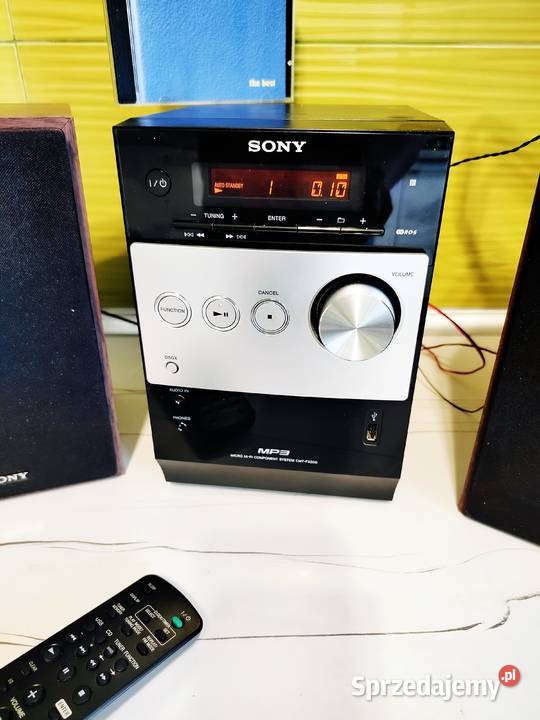 Wieża Sony CMTFX200 CDAudioMP3 CDRRW USB FM Mińsk Mazowiecki sprzedam