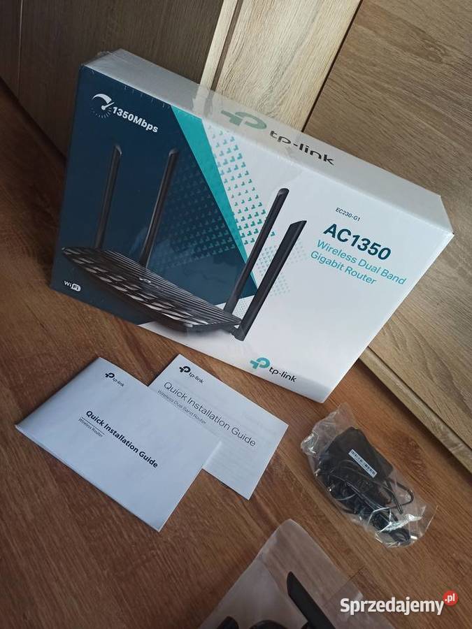 Router TPLink AC1350 do światłowodu Starachowice