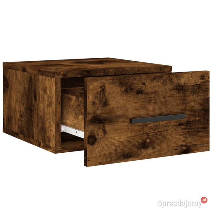 Wisząca szafka nocna przydymiony dąb 35x35x20 Warszawa