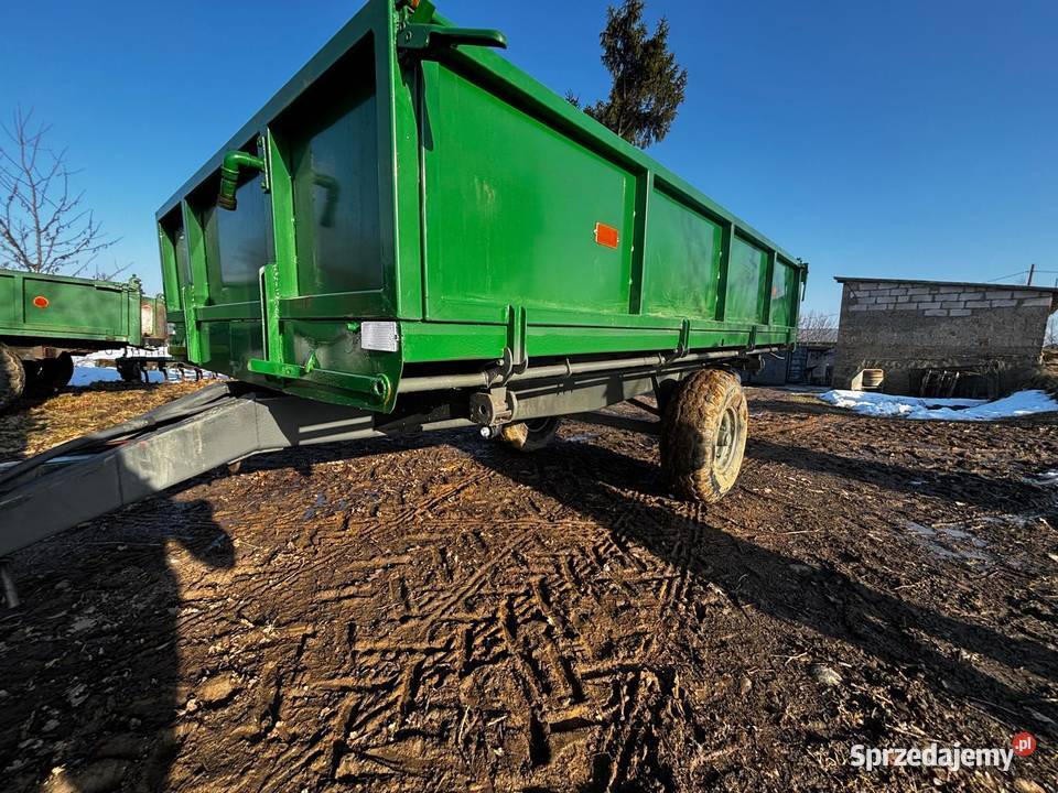 Przyczepa wywrot 3 stronny Stan Przyczepy rolnicze Nakla