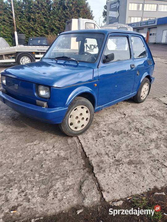 Fiat 126p niebieski Szczecin