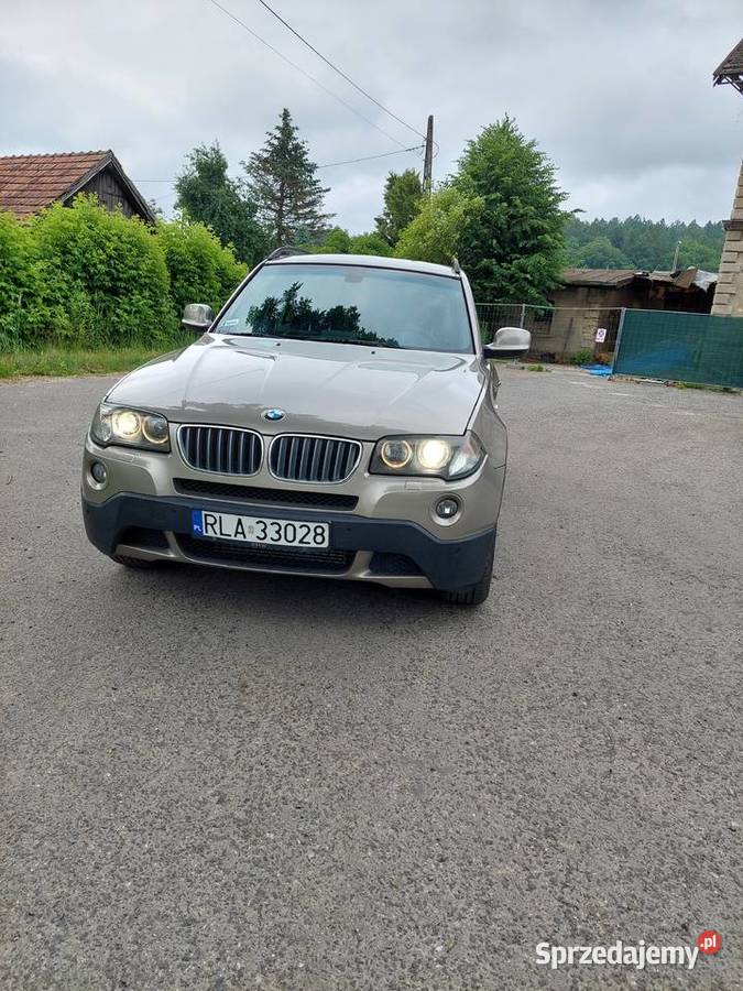 Zadbane BMW X3 2010 20D 177 koni Rok produkcji 2010 Czudec sprzedam