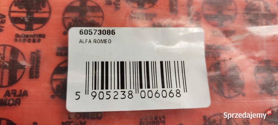 OSŁONA ZAŚLEPKA ALFA ROMEO 60573086 osobowe lubelskie sprzedam