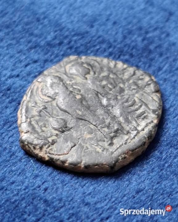 Bizancjum Justyn II i Zofia Pół follisa 565578 Numizmatyka