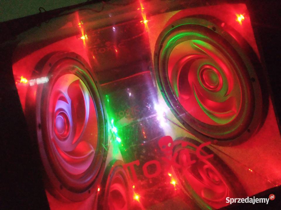 Tuba Skrzynia Basowa Subwoofer TOXIC DUAL skrzynie basowe i tuby Dzierżoniów sprzedam