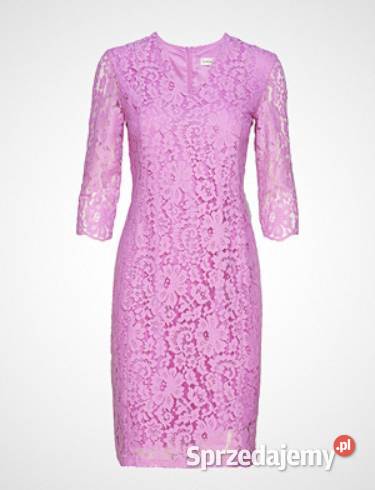 INWEAR SUKIENKA KORONKOWA RÓŻOWA ELEGANCKA 38 M Rozmiar 38(M) sprzedam