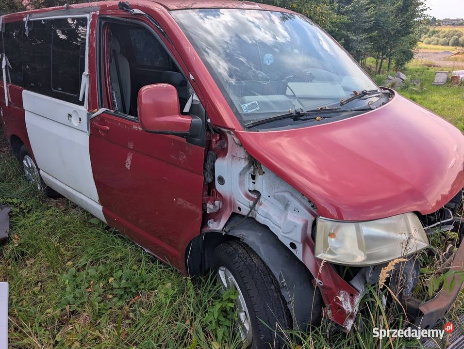 VW T5 osobowy Rok produkcji 2005 Cieszyn sprzedam