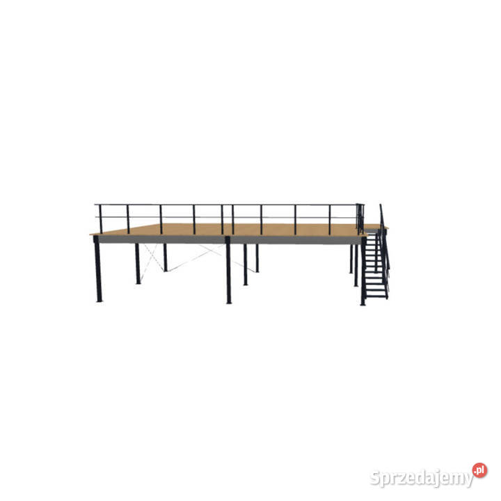PODEST MAGAZYNOWY P2 80m2 ANTRESOLA PIĘTRO Pelplin sprzedam