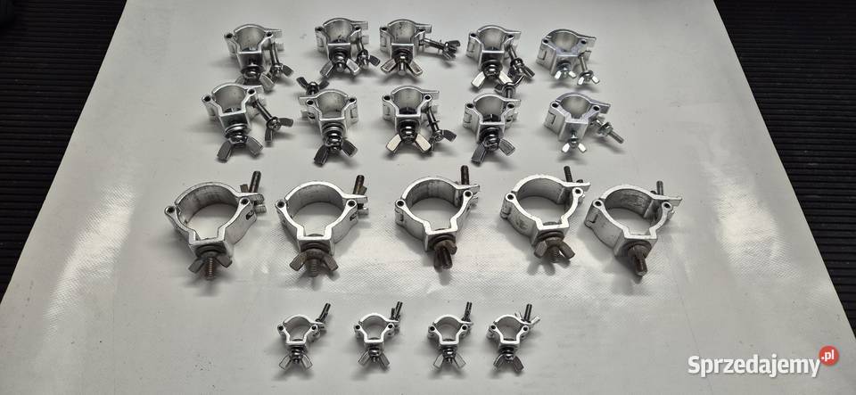 Uchwyty do rampy oświetleniowe wielkopolskie sprzedam