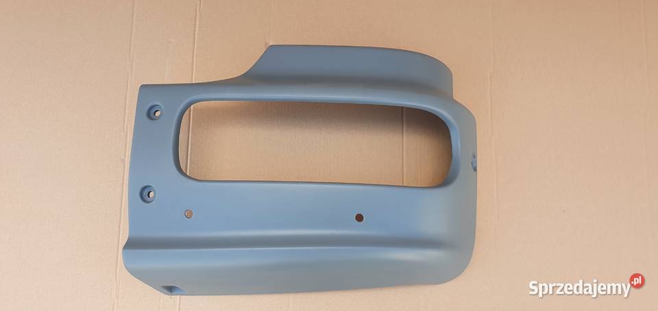 MERCEDES ATEGO ZDERZAK OKULAR LEWY NISKI Bieleń