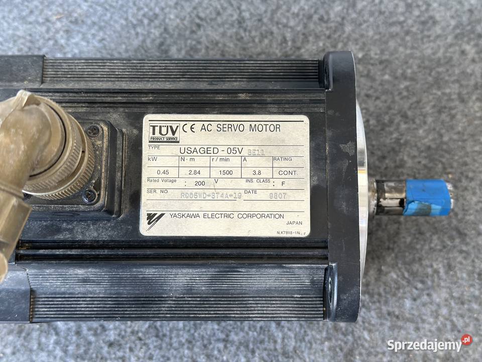 YASKAWA SERVOPACK SGDB05VDY1 silnik serwo BIESSE Łabuńki Pierwsze