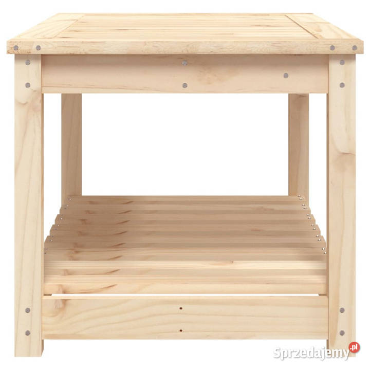 Stolik ogrodowy 825x505x45 lite drewno sosnowe Warszawa