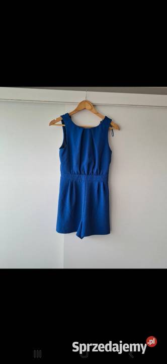 Śliczny krótki szafirowy granatowy kombinezon z Kraków