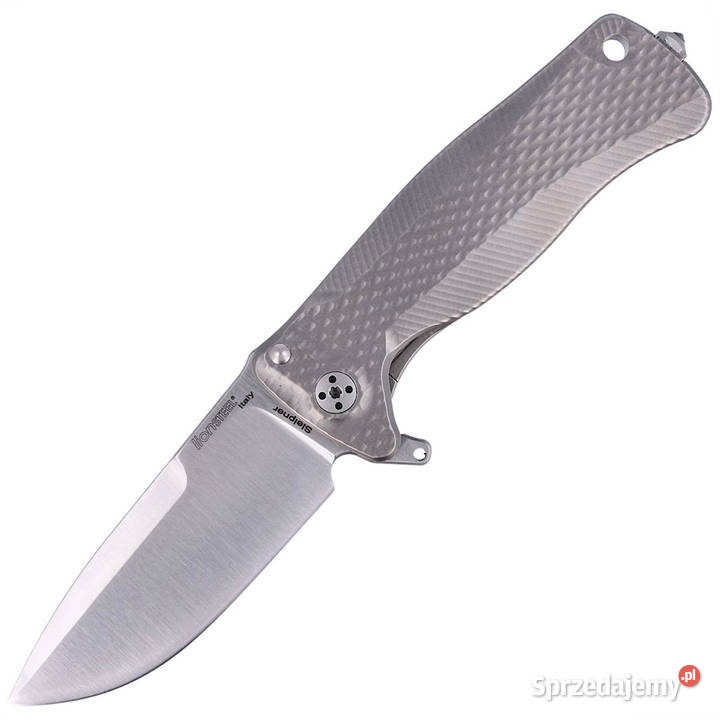 Nóż składany LionSTEEL SR22 Grey Titanium Satin Warszawa sprzedam