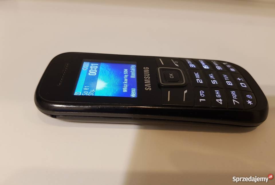 SAMSUNG GTE1200 Z ŁADOWARKĄ Telefony i Akcesoria łódzkie