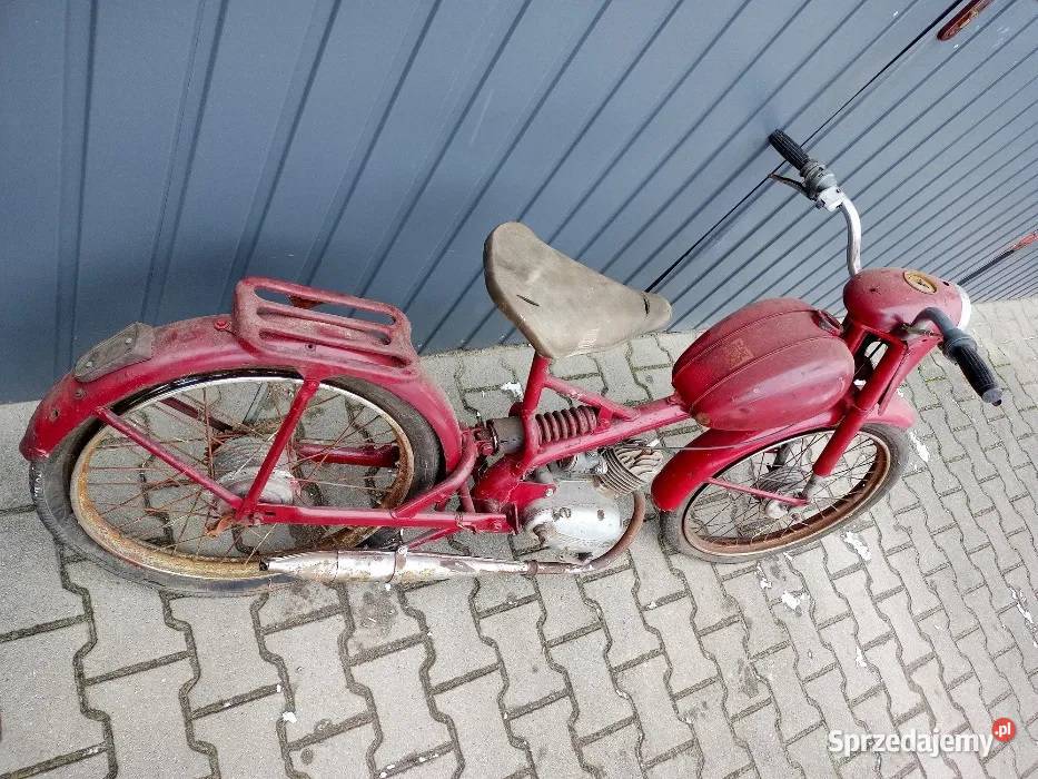 Motorower ŻAK motocykl kolekcjonerski 10000km Osjaków sprzedam