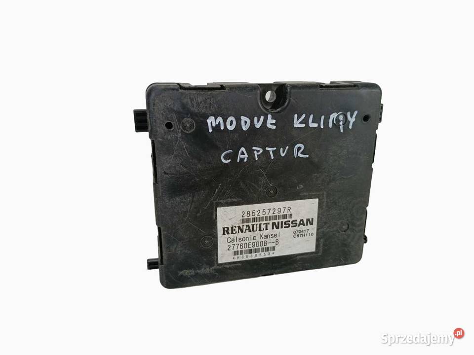 MODUŁ KLIMATYZACJI RENAULT CAPTUR 285257297R wielkopolskie